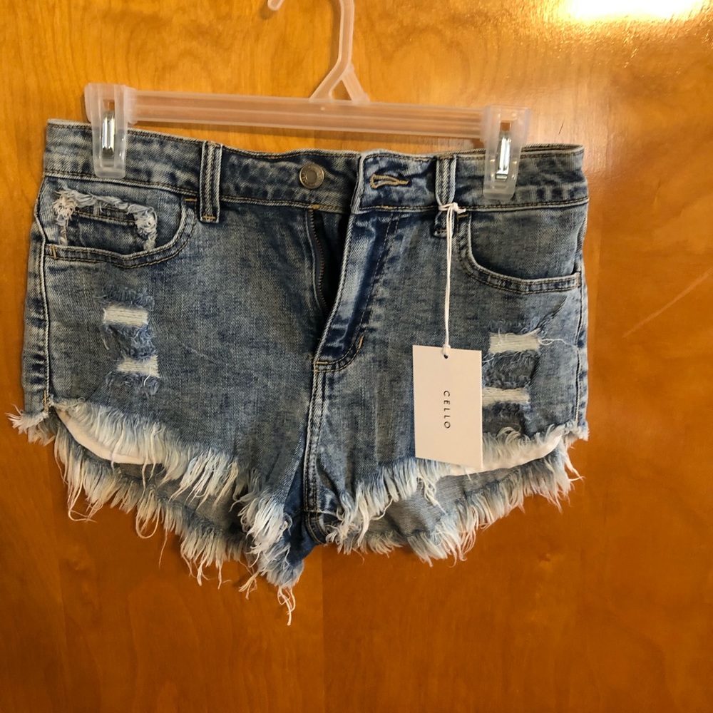Cello jean shorts